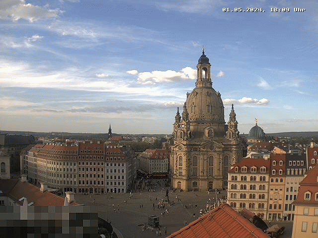 Frauenkirche-Webcam Dresden